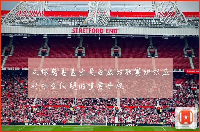 足球慈善基金是否成为联赛组织应对社会问题的重要手段
